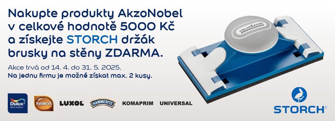 Získejte STORCH držák  brusky na stěny ZDARMA